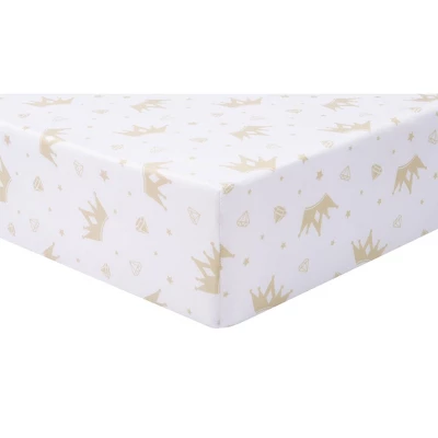 Sammy & Lou Tiara Princess Crib Bedding Set - 4pc 4 Sammy & Lou Tiara Princess Crib Bedding Set - 4pc - Image 4