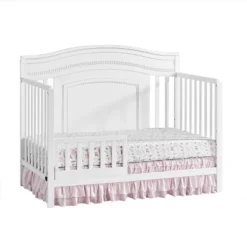 Oxford Baby Briella 4-in-1 Convertible Crib - White