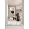 Regalo Extra Wide Easy Step Metal Walk Through Baby Gate - Platinum