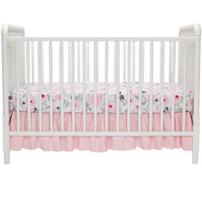 Bedtime Originals Blossom Pink Watercolor Floral 3-Piece Baby Crib Bedding Set 8 Bedtime Originals Blossom Pink Watercolor Floral 3-Piece Baby Crib Bedding Set - Image 8