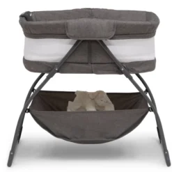 Delta Children TravelMate Compact Fold Bassinet - Gray Tweed -Baby Trend Store GUEST 83dc926d e4b6 4b66 8ee8 4c0a5e5b5e5e