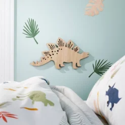 Dinosaur Wood Lit Kids' Wall Decor - Pillowfort™