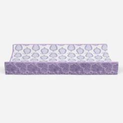 Bacati - Isabella Paisley Aqua/Lilac/Purple Paisley Changing Pad Cover -Baby Trend Store GUEST 90b28113 d974 495d bd80 6095e7d3ff03