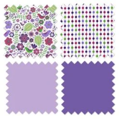 Bacati - Botanical Purple Changing Pad Cover -Baby Trend Store GUEST 945e0700 cbbc 48a0 a0c1 11c6c6d9e3b2