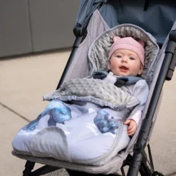 JumpOff Jo Baby Bunting Bag, Stroller Blanket And Sleeping Bag, 100% Cotton With Minky Lining, Mama Bear -Baby Trend Store GUEST 96c809b5 338e 4e09 a01d c01d08dbfd77