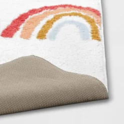 4'x5'6" Printed Rainbow Tufted Kids' Rug - Pillowfort™ -Baby Trend Store GUEST 96e70c2a c1d5 420d be31 aea7dfedde82
