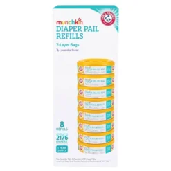 Munchkin Arm & Hammer Diaper Pail Refill Rings - 8pk 5 Munchkin Arm & Hammer Diaper Pail Refill Rings - 8pk -Baby Trend Store GUEST 97be16a8 50f6 465c 8090 002ec5d8855d