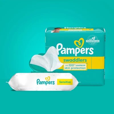 Pampers® Pampers Sensitive Baby Wipes (Select Count) 3 Pampers® Pampers Sensitive Baby Wipes (Select Count) - Image 3