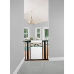 Safety 1st Easy Install Modern Farmhouse Baby Gate - White -Baby Trend Store GUEST 9ba69a2d e292 4793 96cc 01e4a3821d66