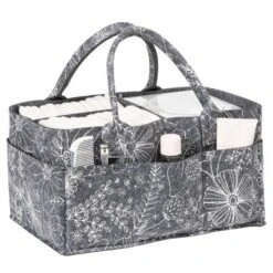 Sammy & Lou Printed Felt Storage Caddy - Floral -Baby Trend Store GUEST 9bbe4449 3c7d 41e5 b674 6a266e1534fb