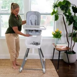 Ingenuity Beanstalk Baby To Big Kid 6-in-1 High Chair - Newborn To 5 Years - Ray -Baby Trend Store GUEST a0d49b07 a676 4d71 85b9 93f22404b16e