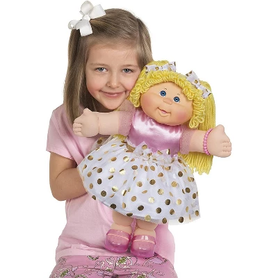 Cabbage Patch Kids Vintage Retro Style Yarn Hair Doll - Original Blonde Hair/Blue Eyes, 16" - Amazon Exclusive - Easy To Open Packaging 6 Cabbage Patch Kids Vintage Retro Style Yarn Hair Doll - Original Blonde Hair/Blue Eyes, 16" - Amazon Exclusive - Easy To Open Packaging - Image 6