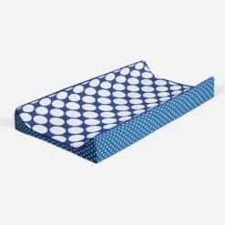 Bacati - MixNMatch Blue Large Dots Changing Pad Cover -Baby Trend Store GUEST a1e909a7 9fbf 4a9c 9d6d d4cdea31d053