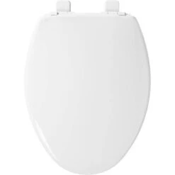 Mayfair By Bemis Little2Big Never Loosens Elongated Plastic Children's Potty Training Toilet Seat With Slow Close Hinge - White -Baby Trend Store GUEST a4a9eca4 9feb 4018 aaa9 9cfabf8b3de7