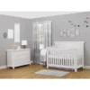 Sorelle Finley Lux Flat Top Crib - White