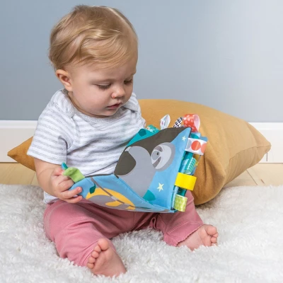 Mary Meyer Sloth Lovey With Silicone Teether & Molasses Sloth Taggies Soft Book 3 Mary Meyer Sloth Lovey With Silicone Teether & Molasses Sloth Taggies Soft Book - Image 3