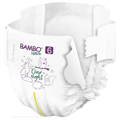 Bambo Nature Baby Baby Diaper Size 6 Over 35 Lbs. 1000021012, 40 Ct 1 Bambo Nature Baby Baby Diaper Size 6 Over 35 Lbs. 1000021012, 40 Ct