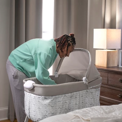 Ity By Ingenuity Snuggity Snug Soothing Vibrations Bassinet - Nimbu 9 Ity By Ingenuity Snuggity Snug Soothing Vibrations Bassinet - Nimbu - Image 9