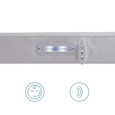 Contours Vibes 2-Stage Soothing Vibrations Crib Mattress And Toddler Mattress - White 4 Contours Vibes 2-Stage Soothing Vibrations Crib Mattress And Toddler Mattress - White - Image 4