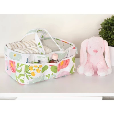 Trend Lab Storage Caddy - Floral 3 Trend Lab Storage Caddy - Floral - Image 3