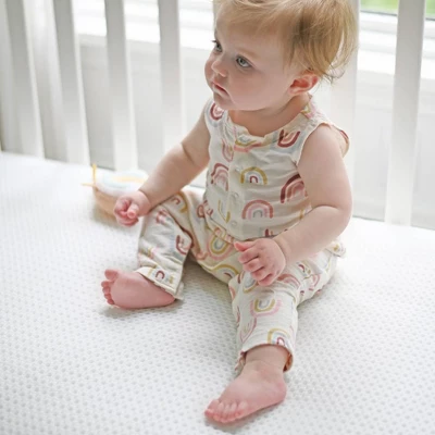 Lullaby Earth Breeze Breathable Baby Crib & Toddler Mattress 2-Stage 2 Lullaby Earth Breeze Breathable Baby Crib & Toddler Mattress 2-Stage - Image 2