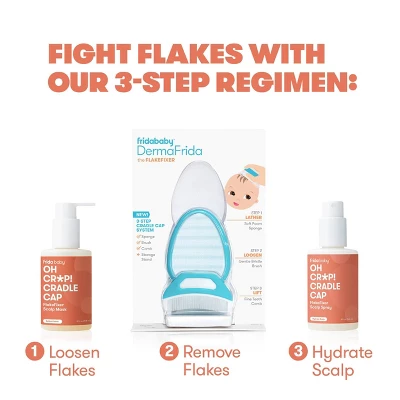 Frida Baby FlakeFixer Cradle Cap Scalp Spray - 5 Fl Oz 2 Frida Baby FlakeFixer Cradle Cap Scalp Spray - 5 Fl Oz - Image 2