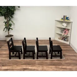 Rectangle Table With 4 Chairs Espresso - Gift Mark -Baby Trend Store GUEST c49bd99d 42d6 445a b5d4 6bcf14af8db0