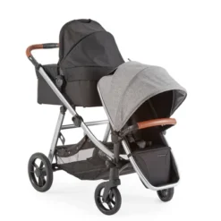 Contours Legacy Single To Double Convertible Stroller - Gray