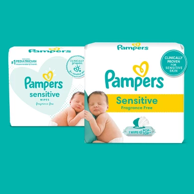 Pampers® Pampers Sensitive Baby Wipes (Select Count) 1 Pampers® Pampers Sensitive Baby Wipes (Select Count)