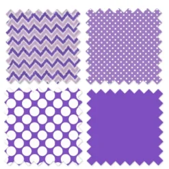 Bacati - MixNMatch Purple Pin Dots Changing Pad Cover -Baby Trend Store GUEST d5e162ec 2e68 44a6 9e67 f9a45ae1ce99