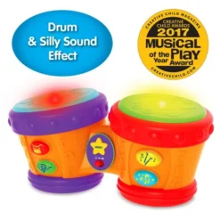 The Learning Journey Little Baby Bongo Drums