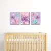 Big Dot Of Happiness Beautiful Butterfly - Floral Nursery Wall Art And Kids Room Decor - 7.5 X 10 Inches - Set Of 3 Prints