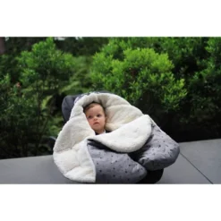 7AM Enfant Nido Cloud Blanket Wrap - Heather Gray - Large -Baby Trend Store GUEST d947db02 cd46 4daa af3a 1e6b0e69c13e