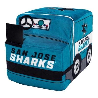 Bleacher Creatures San Jose Sharks Zamboni 7" Kuricha Plush 3 Bleacher Creatures San Jose Sharks Zamboni 7" Kuricha Plush - Image 3