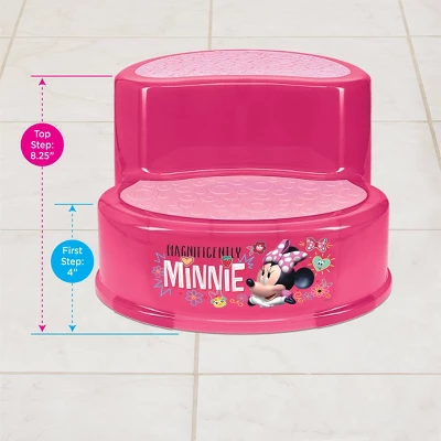 Disney Minnie Mouse 2-Tier Step Stool 9 Disney Minnie Mouse 2-Tier Step Stool - Image 9