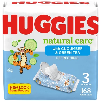 Huggies Natural Care Refreshing Scented Baby Wipes (Select Count) 15 Huggies Natural Care Refreshing Scented Baby Wipes (Select Count) - Image 15