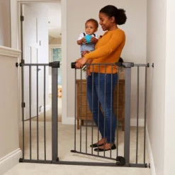 Toddleroo By North States Riverstone Extra Tall And Wide Baby Gate - Graphite - 29.75"-52" Wide 6 Toddleroo By North States Riverstone Extra Tall And Wide Baby Gate - Graphite - 29.75"-52" Wide -Baby Trend Store GUEST e8a42b64 8bb5 4813 838d e8e87cf91587