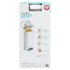 Munchkin STEP Diaper Pail, Powered By Arm & Hammer -Baby Trend Store GUEST e8a8353e 91a7 476b 9f75 e89f3f523308
