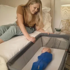 SwaddleMe Beginnings Bassinet Select - Compact Fold Multi-Position Baby Bassinet With Air Flow Mattress - Gray Tweed 13 SwaddleMe Beginnings Bassinet Select - Compact Fold Multi-Position Baby Bassinet With Air Flow Mattress - Gray Tweed -Baby Trend Store GUEST ec599802 f6c9 444d 9849 11cbeb50b72d