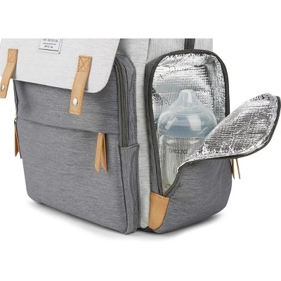 Eddie Bauer Cascade Back Pack Diaper Bag - Black/Gray 4 Eddie Bauer Cascade Back Pack Diaper Bag - Black/Gray - Image 4