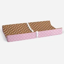 Bacati - Butterflies Pink/chocolate Changing Pad Cover -Baby Trend Store GUEST ee94bbda b7c6 421c b899 bf7a6aa7a3c0