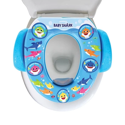 Pinkfong Baby Shark Fun At Sea Soft Potty Seat With Potty Hook 6 Pinkfong Baby Shark Fun At Sea Soft Potty Seat With Potty Hook - Image 6