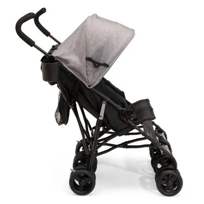Jeep PowerGlyde Side-by-Side Double Stroller By Delta Children - Gray 4 Jeep PowerGlyde Side-by-Side Double Stroller By Delta Children - Gray - Image 4