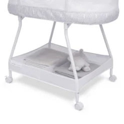 Delta Children Curve Bassinet - White And Gray 10 Delta Children Curve Bassinet - White And Gray -Baby Trend Store GUEST fb5b08b5 7b15 466e 9c73 4e4ce157f92e