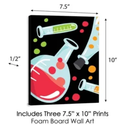Big Dot Of Happiness Scientist Lab - Baby Boy Nursery Wall Art And Mad Science Kids Room Decor - 7.5 X 10 Inches - Set Of 3 Prints -Baby Trend Store GUEST fd4ed39b 5947 4d81 a76b 6823eb502729