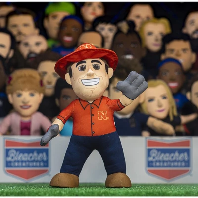 Bleacher Creatures Nebraska Huskers Herbie 10" Mascot Plush Figure 4 Bleacher Creatures Nebraska Huskers Herbie 10" Mascot Plush Figure - Image 4