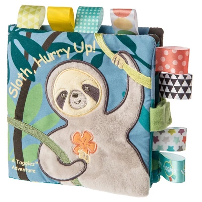 Mary Meyer Sloth Lovey With Silicone Teether & Molasses Sloth Taggies Soft Book 1 Mary Meyer Sloth Lovey With Silicone Teether & Molasses Sloth Taggies Soft Book